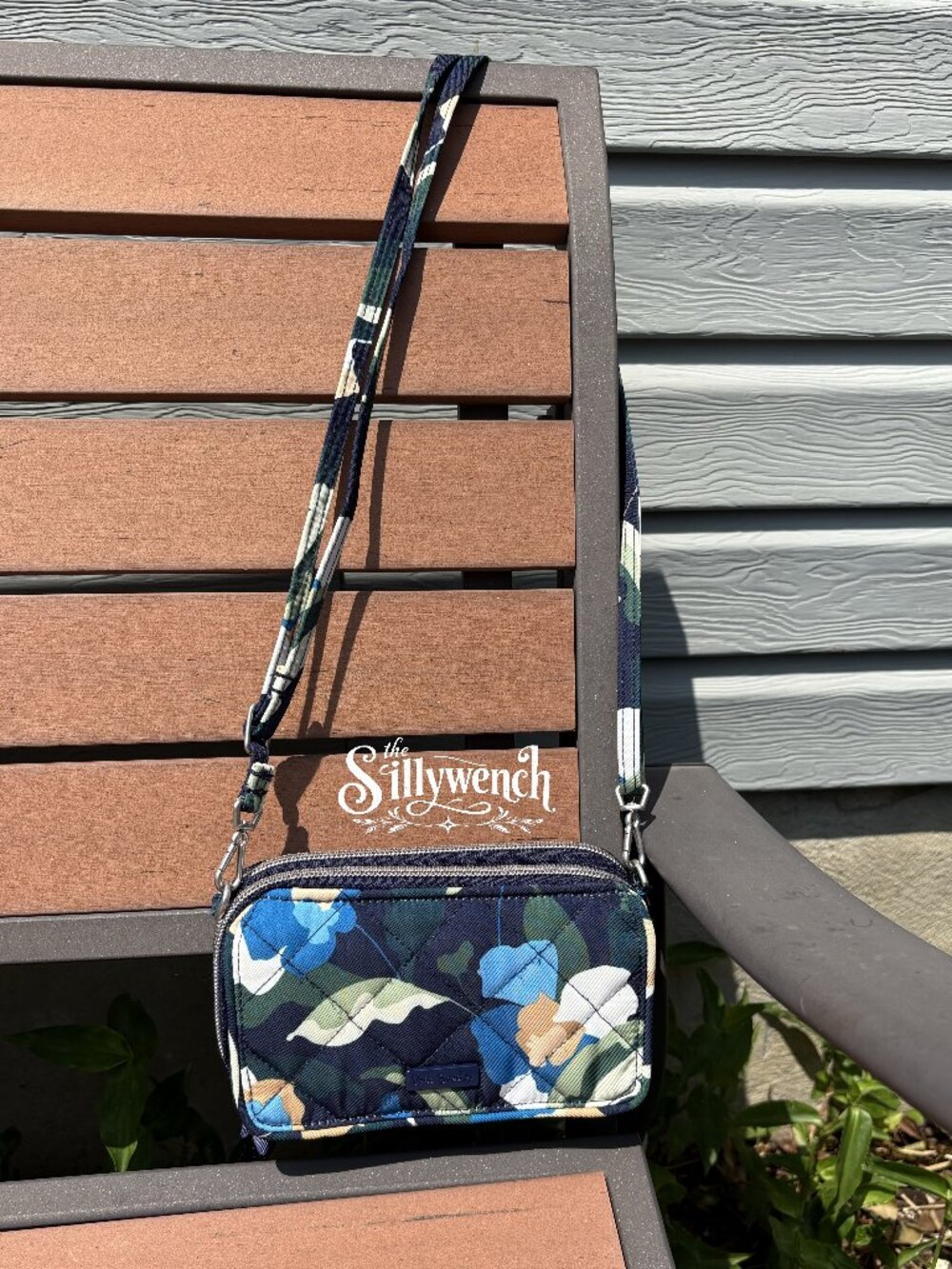 Vera Bradley Immersed Blooms RFID All in One Crossbody Bag in Performance Twill